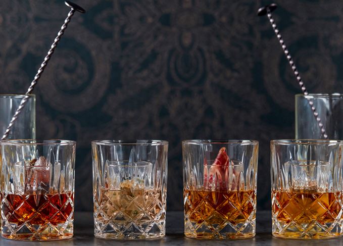A refreshing scented towel paired to your whisky of choice is par the course at M Den. M Den Whisky Duets