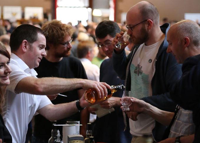 Spoilt for choice: Fringe-goers had more than 250 whiskies to choose from (Photo: Steven Hill) Edinburgh Whisky Fringe 2016