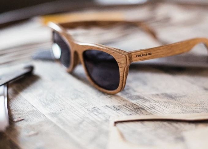 Glenmorangie's cask-crafted sunglasses are available for £300 a pair. Glenmorangie sunglasses Finlay & Co