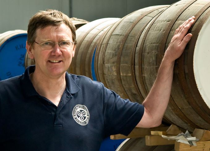 Anthony Wills risked his life savings to build Kilchoman. Anthony Wills founder of Kilchoman