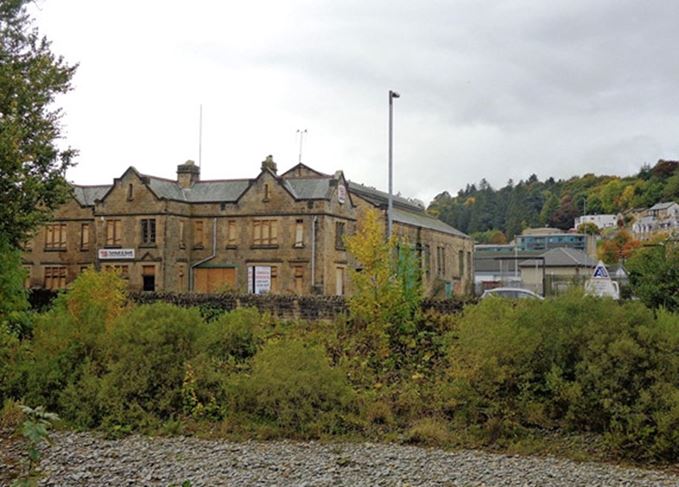 This Hawick brownfield site has been earmarked as the location for the Three Stills Company's first distillery. The Three Stills distillery Hawick