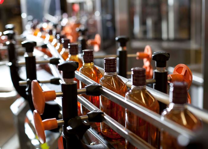 Major impact: Many cheaper Scotch blends will face price rises as a result of MUP Blended Scotch bottling line