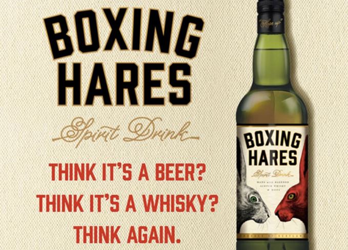 Hybrid Hares: Diageo has taken an experimental approach with Whiskey Union Boxing Hares