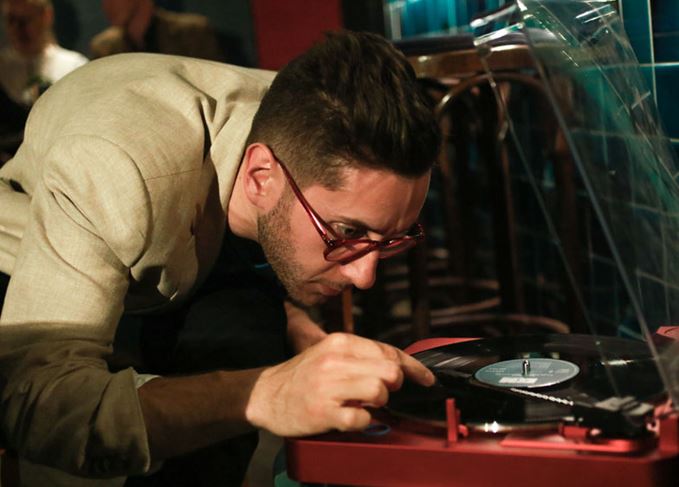 Hitting the right notes: Kansas Smitty’s Giacomo Smith selected records to be paired with Glenrothes (photo: Lucie England-Duce) Glenrothes whisky Kansas Smitty's