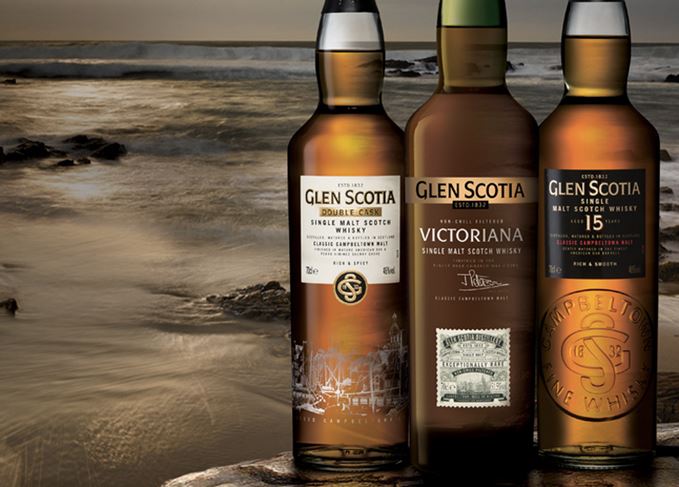 Glen Scotia Double Cask, 15 Year Old and Victoriana will be available to purchase in the US alongside other Scotch whiskies from the Loch Lomond Distillers range. Glen Scotia Double Cask Glen Scotia 15 Year Old and Glen Scotia Victoriana