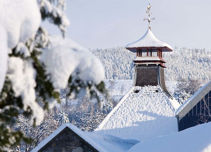 Christmas quiz: How much do you really know about Scotch whisky? Glenfiddich distillery in the snow