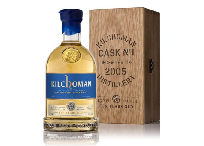 Just one bottle of Kilchoman Cask No.1 has been produced. Kilchoman Cask No.1