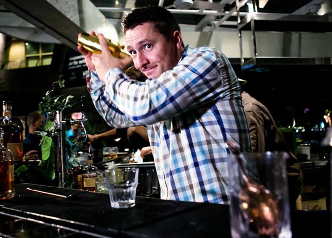 Living the dream: Dean Callan's childhood wish was to become a Wild West saloon keeper. Now he's slinging drinks and chatting Scotch whisky all over the world. Dean Callan Monkey Shoulder
