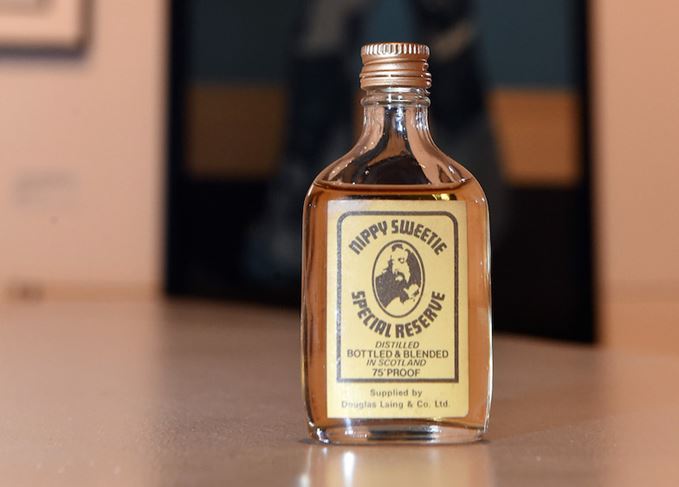 Big Yin, small sip: The miniature was sold alongside ice creams at Connolly's concerts Nippy Sweetie