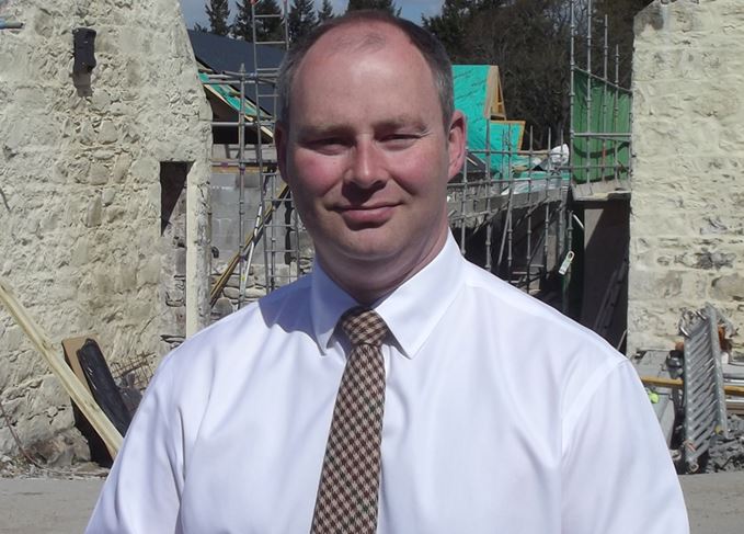 Brian Robinson has been hosting visitors to Ballindalloch distillery well before the site opened in 2015. Brian Robinson Ballindalloch