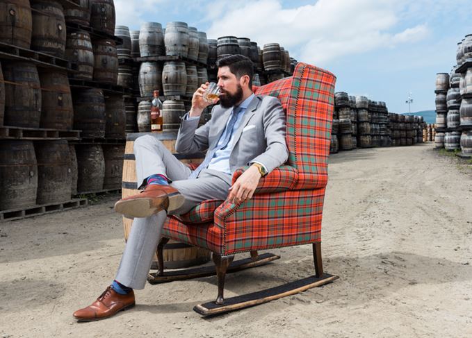 Struan Grant Ralph has a master's degree in chemistry and excellent taste in furniture Struan Grant Ralph Glenfiddich