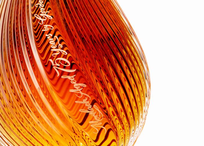 Sophisticated: Gordon & MacPhail's Mortlach bottle has 75 cuts – one for each year of maturation Mortlach 75-year-old detail